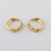 Huggie Hoop Gold Vermeil Earrings
