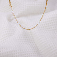 Gold Vermeil Necklace with three Freshwater Pearls