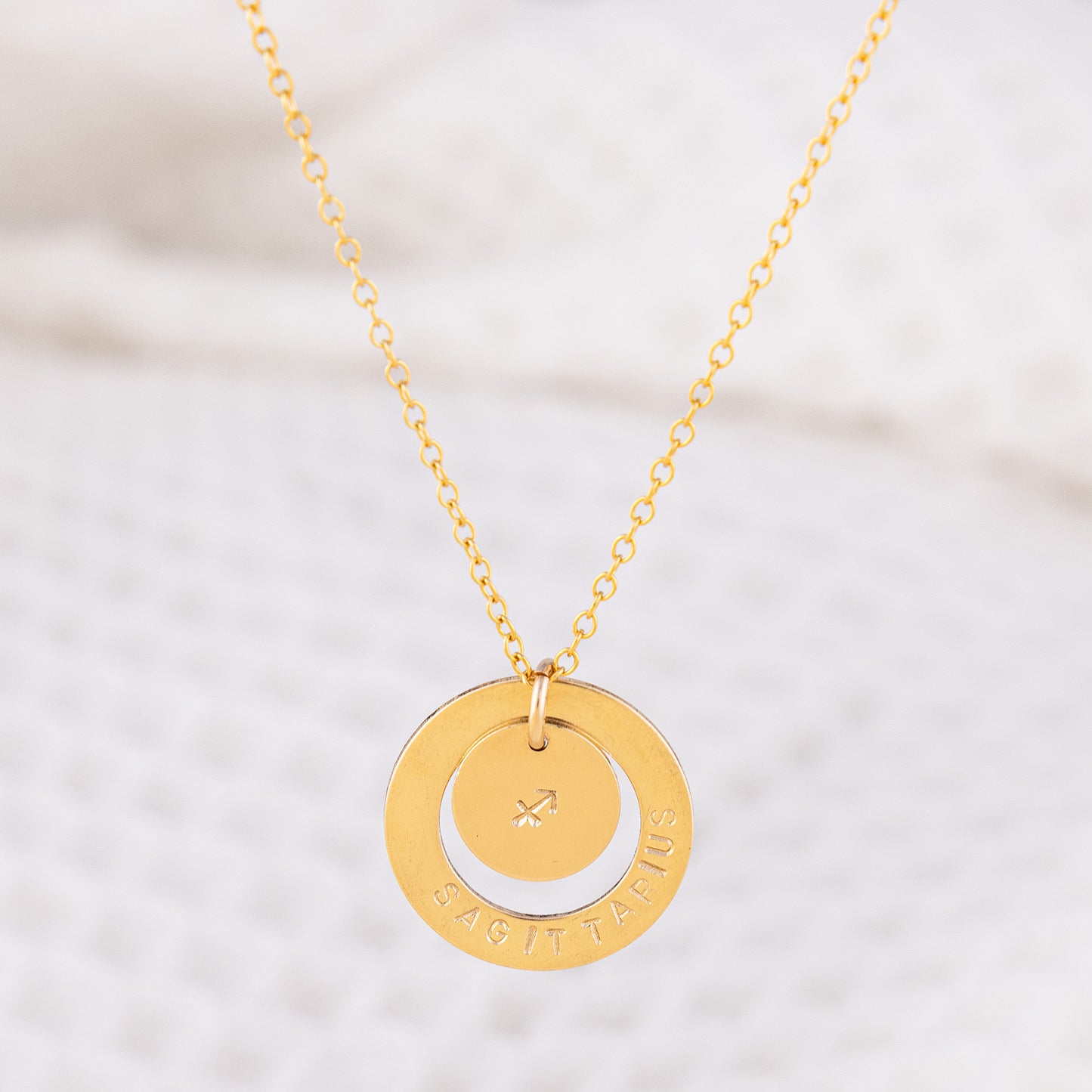 Dooey, Zodiac - 14ct Gold-fill