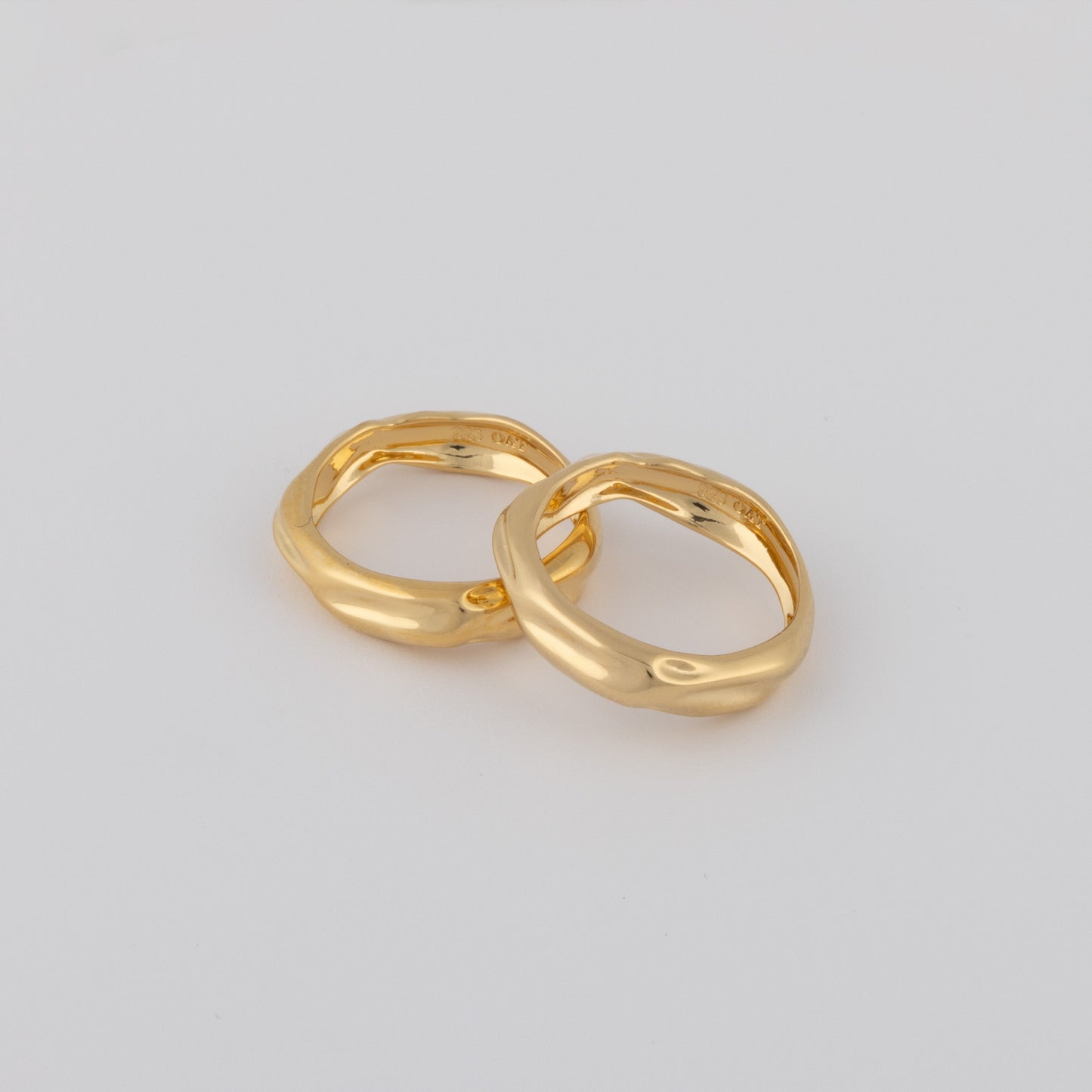 Free Flowing Gold Vermeil Ring
