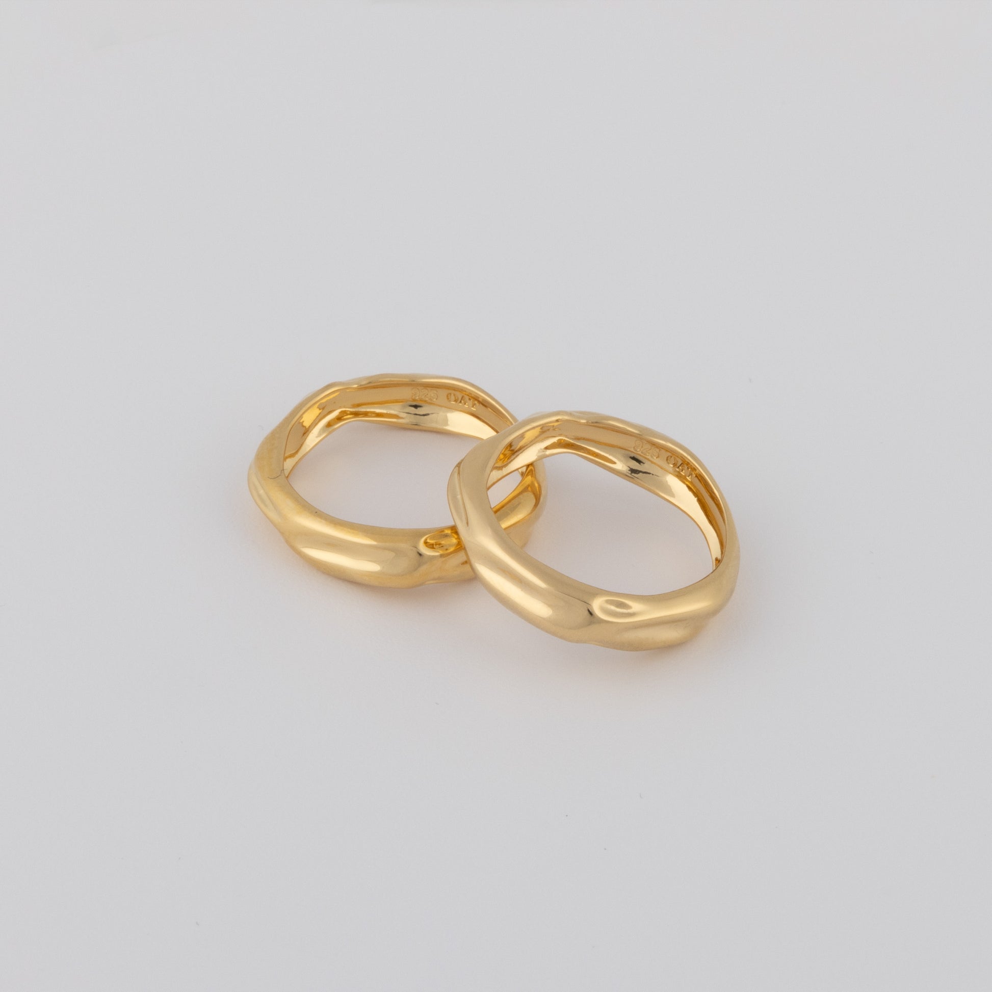 Free Flowing Gold Vermeil Ring