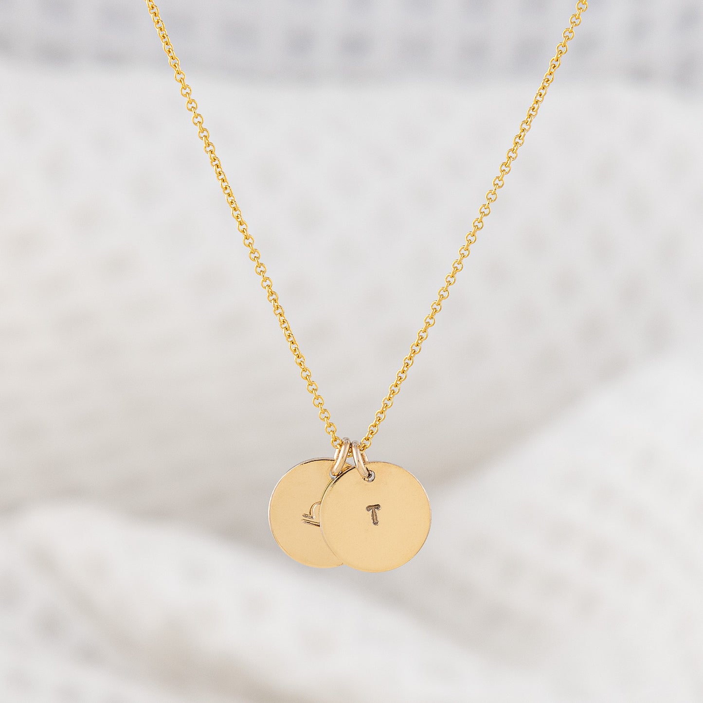 Malin Beag, Initial and Zodiac - 14ct Gold-fill